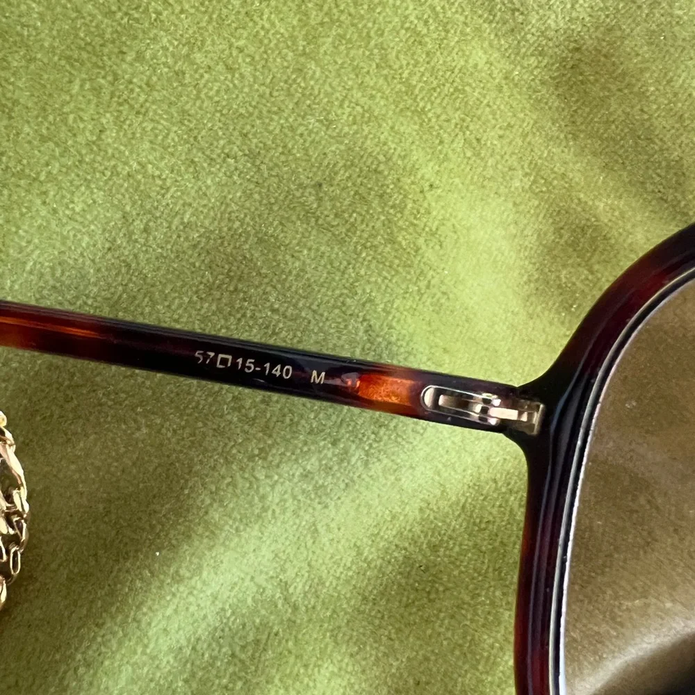 Gucci tortoise shell Sunglasses Aviator Style - Picture 5 of 17